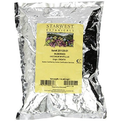 Starwest Botanicals Organic Bilberries Whole