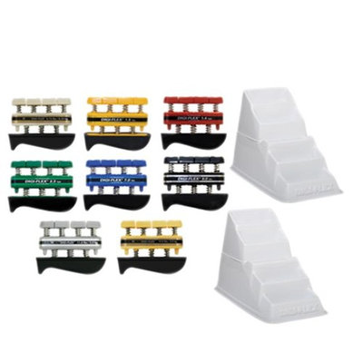 Fabrication Enterprises 10-0759 Cando Digi-Flex Hand Exerciser - Set of 8