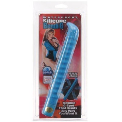 California Exotics Waterproof Bendi G Spot Massager, Teal