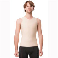 Isavela MG04 Stage 2 No Zipper Vest Tank, Beige - Extra Large
