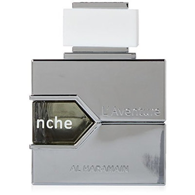 AL HARAMAIN L'aventure Blanche Eau de Parfum Spray for Women, 3.3 Ounce