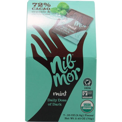 NibMor Daily Dose of Dark Mint - 7 Pieces pack of 12
