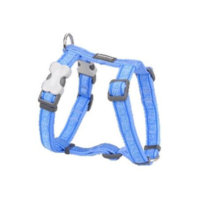 Red Dingo DH-HY-MB-ME Dog Harness Design Hypno Mid Blue Medium