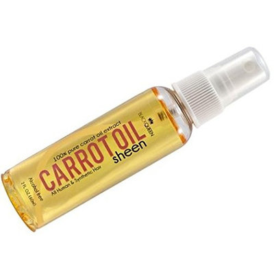 (PACK OF 3) BLACK QUEEN 100% CARROT OIL SHEEN (8 OZ) : Beauty