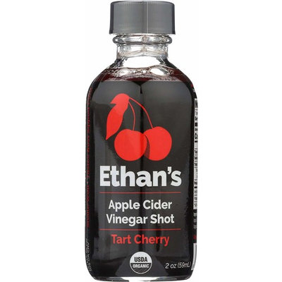 Ethan's Apple Cider Vinegar Shots, Tart Cherry (Pack of 12)
