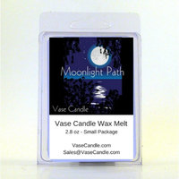 2 Moonlight Path Vase Candle Melts 2.8 oz Premium Highly Scented Soy Paraffin Wax Tarts 50 Hours (Pack of 2)