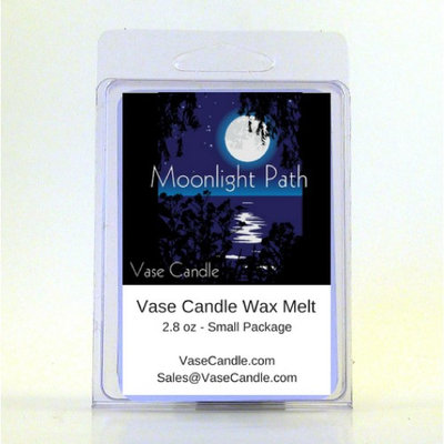 2 Moonlight Path Vase Candle Melts 2.8 oz Premium Highly Scented Soy Paraffin Wax Tarts 50 Hours (Pack of 2)