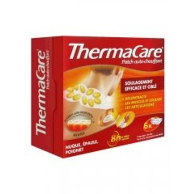ThermaCare Warming Patch 8hrs Neck Shoulder Wrist 6 Patches