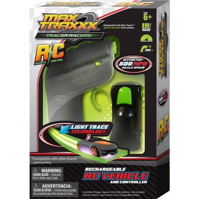 Max Traxxx / Tracer Racers R/C High Speed Remote Control Race Car - Colors Vary