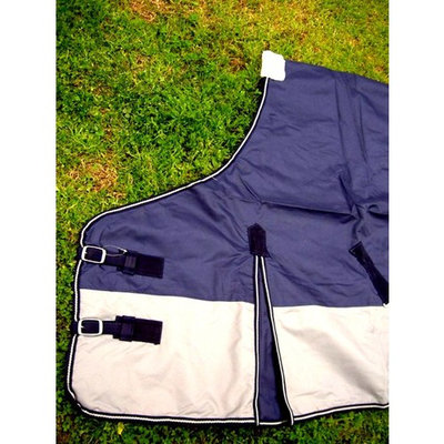 640D Turnout Water Resistant Winter Horse SHEET Light Blanket Navy 917