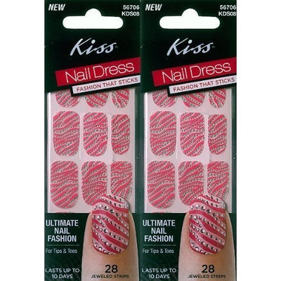 Kiss Kds08 Cocktail Cocktail Nail Strips by Kiss