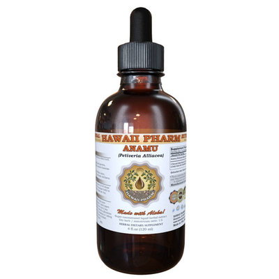 Anamu (Petiveria Alliacea) Tincture, Dried Herb Powder Liquid Extract, Guinea Henweed, Herbal Supplement 4 oz