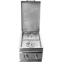 Rcs Gas Grills Stainless Steel Double Side Burner - LP