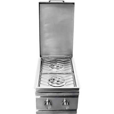 Rcs Gas Grills Stainless Steel Double Side Burner - LP