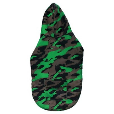 Bh Pet Gear® Jelly Wellies Camouflage Raincoat Pet Apparel Coat