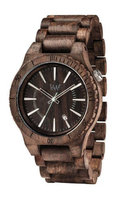 WeWood ASSUNT CHOCOLATE ROUGH 100% Natural Hypo-Allergenic Wood Watch
