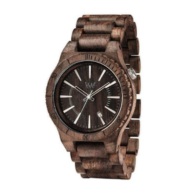 WeWood ASSUNT CHOCOLATE ROUGH 100% Natural Hypo-Allergenic Wood Watch