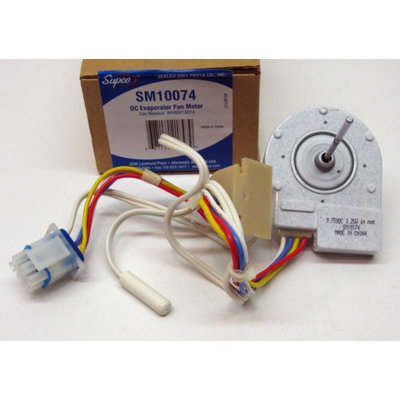 Supco GE Kenmore WR60X10074 Evaporator Fan Motor For Freezers With Sensor New!