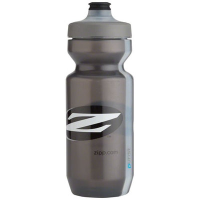 Zipp Water Bottle: Purist with Watergate by Specialized, Gray, 22oz