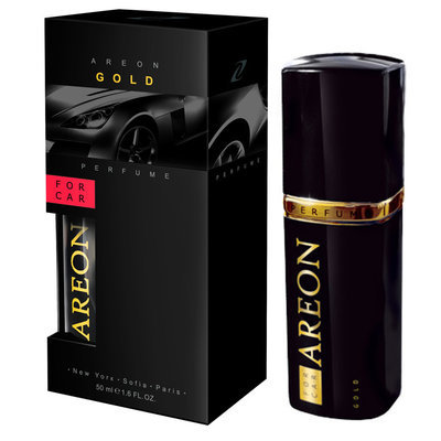 Areon Gold Perfume For Car 1.6 Oz - AREG16SFC
