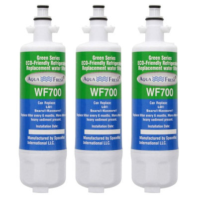 Aqua Fresh Replacement Water Filter for LG LFXS32726S Refrigerators (3 Pack)