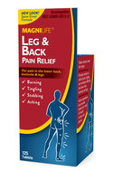 Magnilife Leg & Back Pain Relief Tablets, 125 ea