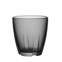 Kosta Boda Stackable Glass Tumbler (Set of 8)Smoke Grey - Small