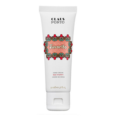 Claus Porto Favorito - Red Poppy Hand Cream, 50 mL