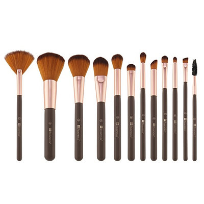 BH Cosmetics Shimmering Bronze 12 Piece Brush Set