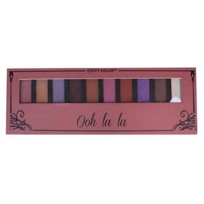 City Color E-0039 Ohh La La Eyeshadow Palette - 10 Shades