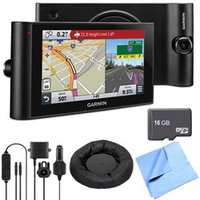 Garmin Bundle dezl Cam LMTHD 6 GPS Truck Navigator w/ Dash Cam Deluxe Backup Camera Bundle - GPS Navigator
