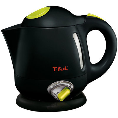 T-fal T Fal BF6138US Balanced Living 1 Liter 1750 Watt Electric Mini Kettle With Variable Temperature Black HHK0OPSSZ-1614