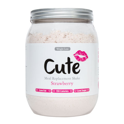 Cute Nutrition Strawberry Meal Replacement Shake