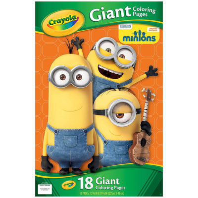Crayola Giant Color Pages - Minions