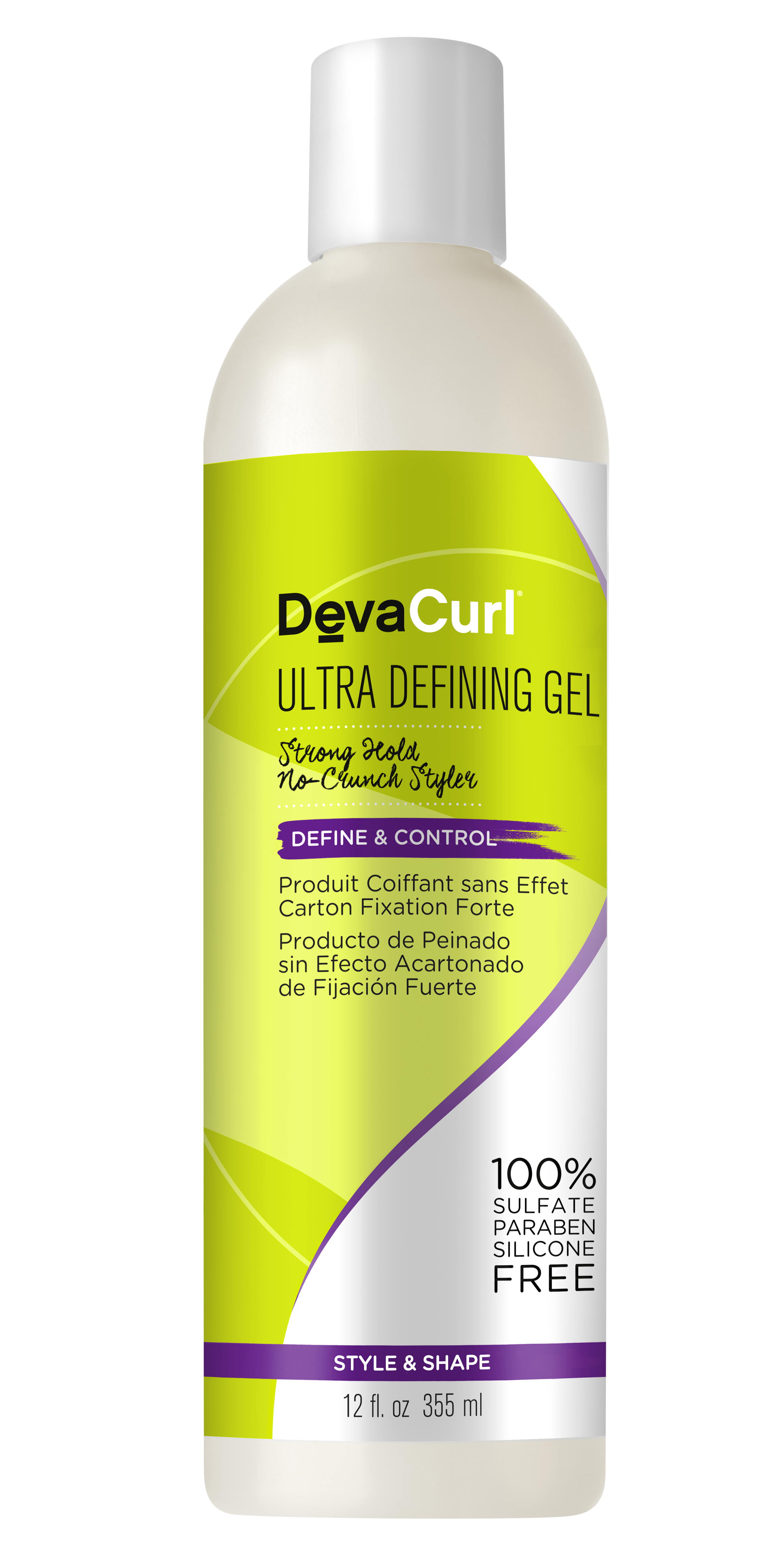 DevaCurl Ultra Defining Gel, Strong Hold No-Crunch Styler