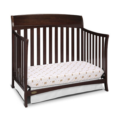 Graco Lennon 4-in-1 Convertible Crib, Espresso