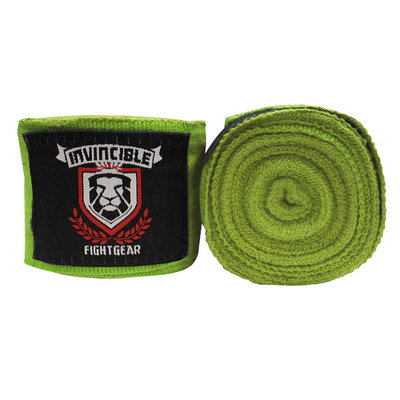 Amber Fight Gear AHR-4006-P 180 in. Invincible Elastic Thick Handwraps - Purple