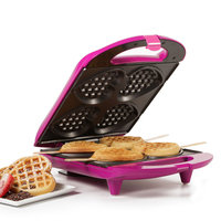 Holstein® House Heart-Shaped Waffle Maker in Red