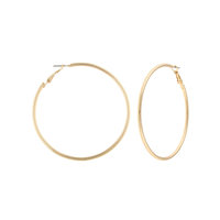 Decree Freeform Hoop Earrings