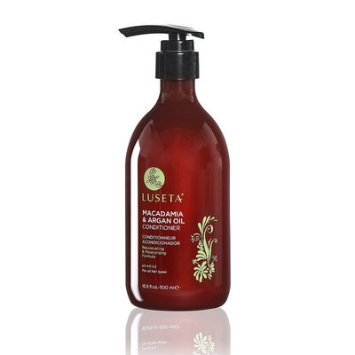 Luseta Beauty Macadamia & Argan Oil Conditioner 16.9oz for Dry Damaged Hair
