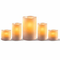 Apothecary Led Candles Everyday Core 5-pc. Flameless Candle