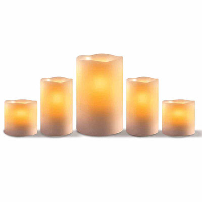 Apothecary Led Candles Everyday Core 5-pc. Flameless Candle