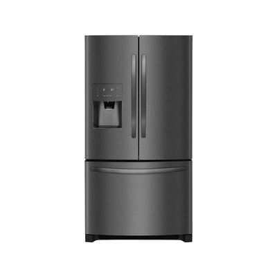Frigidaire Black French Door Bottom Freezer Refrigerator