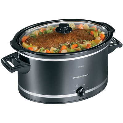 Hamilton Beach 8-qt. Oval Slow Cooker + Lid Rest