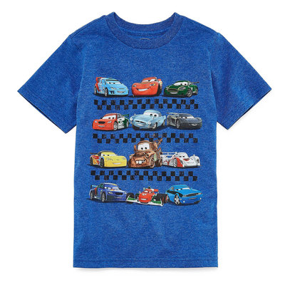 Disney Cars Graphic T-Shirt-Big Kid Boys