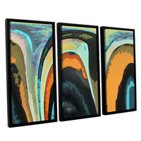 Brushstone Bigan 3-pc. Floater Framed Canvas WallArt