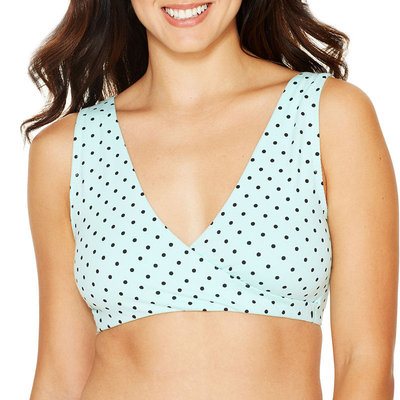 Lamaze Women's Nursing Soft Sleep Bra - Teal/Black Dot Print (Blue/Black Dot Print) Xxl