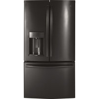 GE Profile 27.8 Cu. Ft. Black Stainless Steel French Door Refrigerator