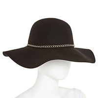 Scala Gold Chain Floppy Hat