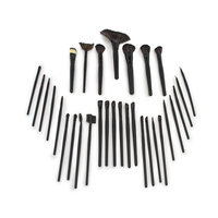 Ggi International Matney 32 Professional Makeup Brush Set Kit with Case - Great for Applying Any Type of Makeup